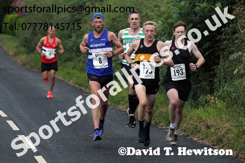 Morpeth 10k Road Race (North Eastern Champs. 10k). Photo: David T. Hewitson/Sports for All Pics